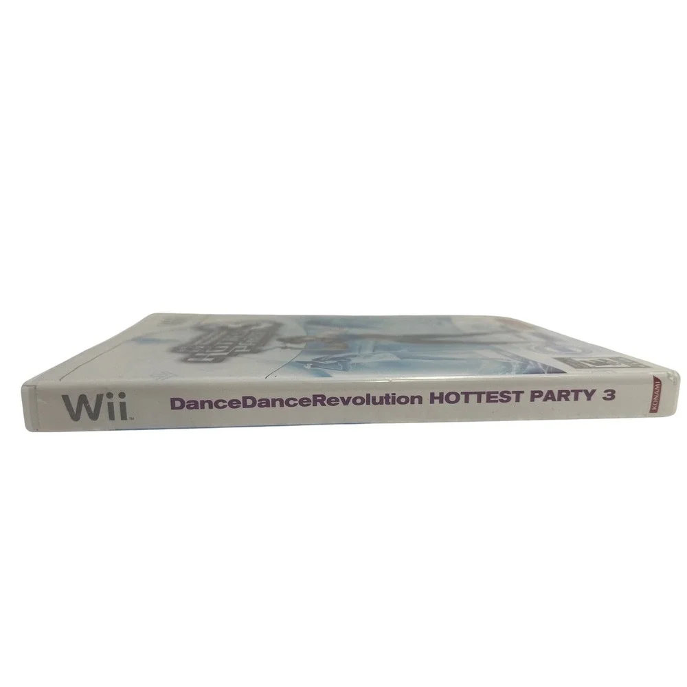 DanceDanceRevolution‎ Hottest Party 3 Nintendo Wii Konami 2009 CIB Complete